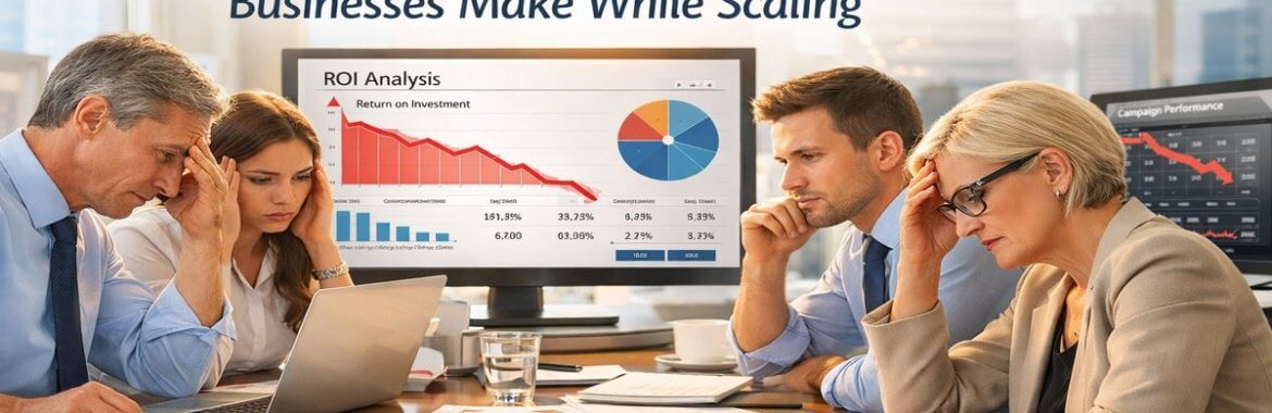 Common Digital Marketing Mistakes Businesses Make While Scaling