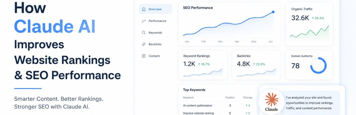 How Claude AI Helps Improve Website Rankings and SEO Performance