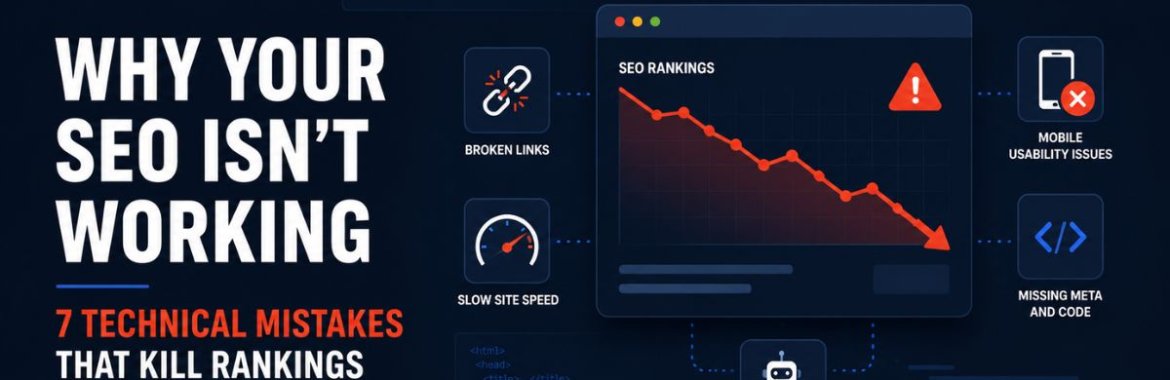Why Your SEO Isn't Working: 7 Technical Mistakes That Kill Rankings