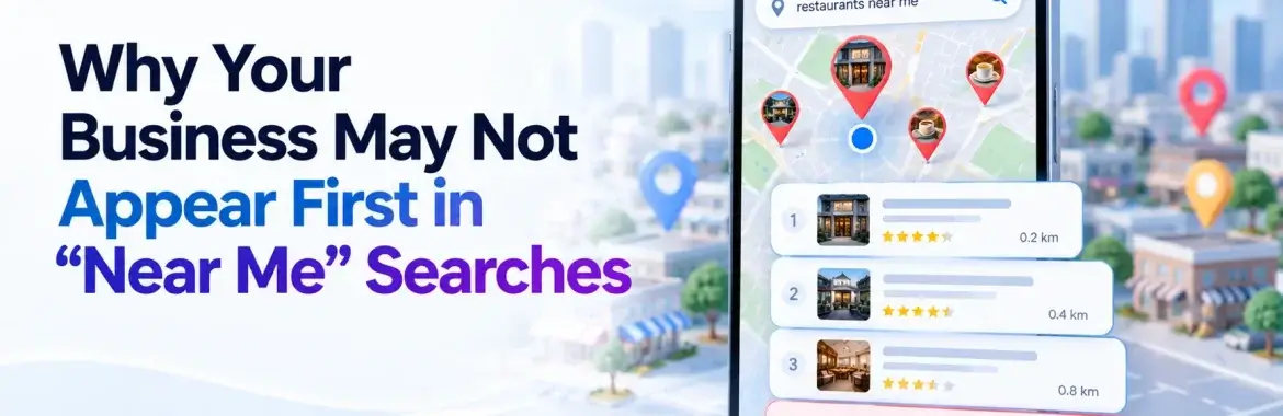 Why Your Business May Not Appear First in "Near Me" Searches
